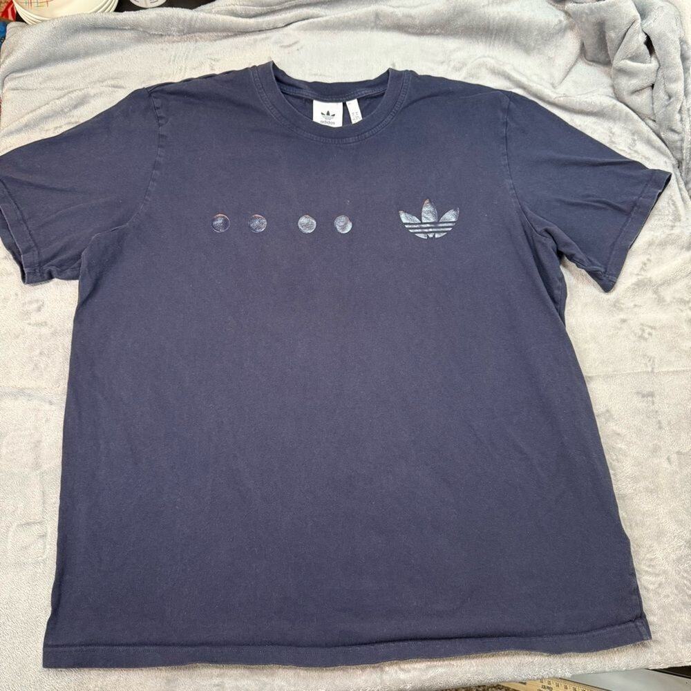 adidas Originals Blue Short Sleeve Tee Casual